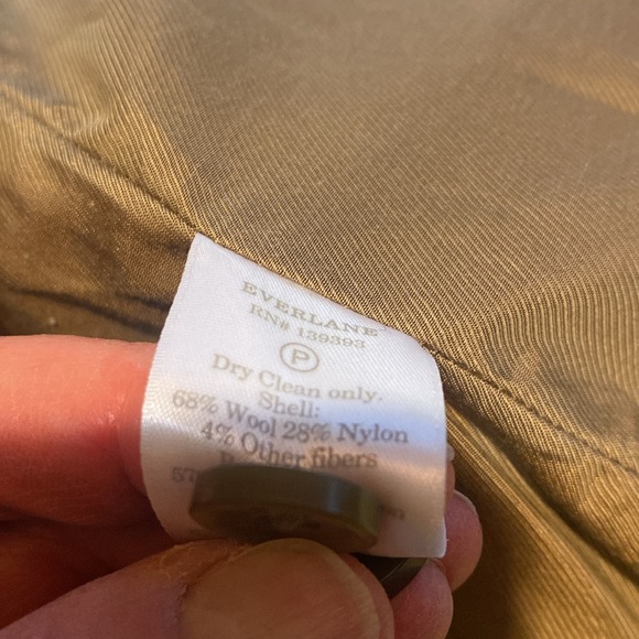 EVERLANE The Oversized Double-Breasted Blazer Sz 12 - Picture 13 of 15